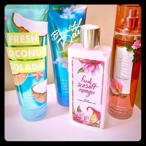 Bath & Body Works fragrance set